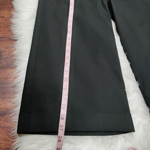 The Limited Cassidy Fit Classic Black Wide Leg Cropped Pants Women's Size 4 - Picture 7 of 10